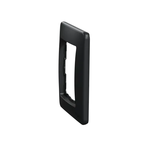 Рамка 1 пост, черный, Sedna Design SDD314801