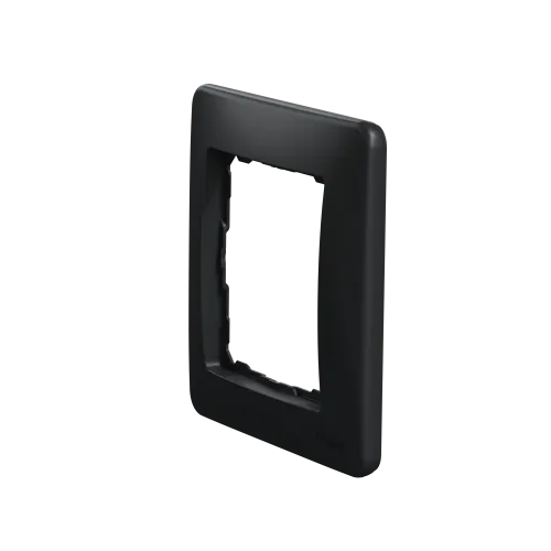 Рамка 1 пост, черный, Sedna Design SDD314801