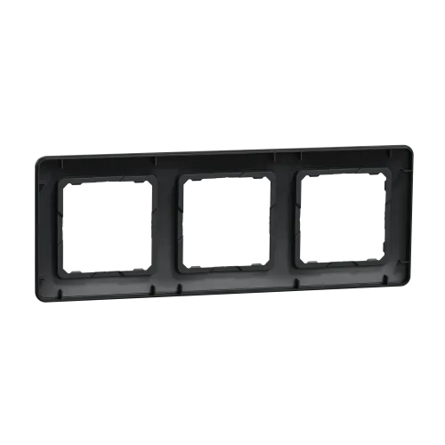 Рамка 3 поста, черный, Sedna Design SDD314803