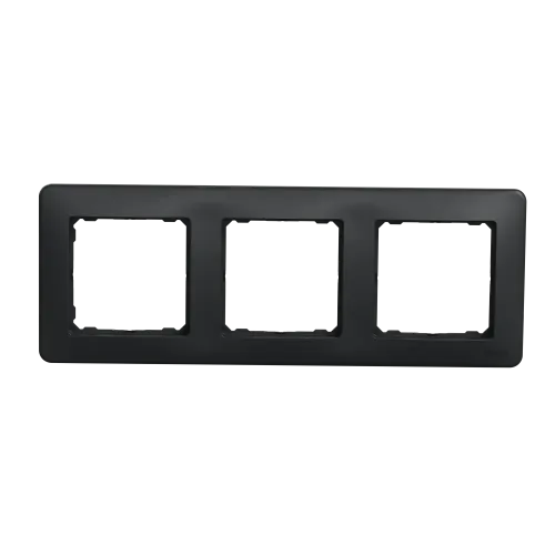 Рамка 3 поста, черный, Sedna Design SDD314803