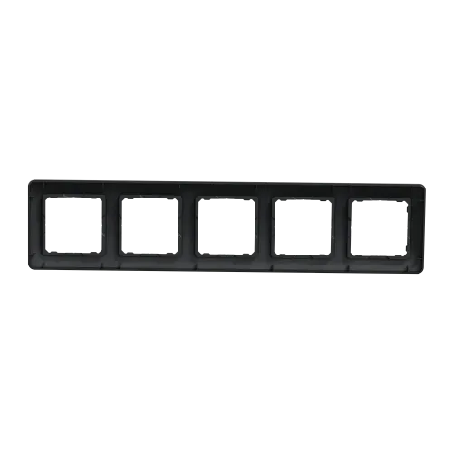 Рамка 5 постов, черный, Sedna Design SDD314805