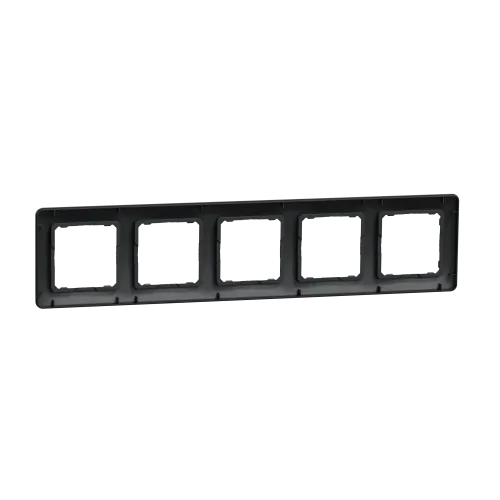 Рамка 5 постов, черный, Sedna Design SDD314805