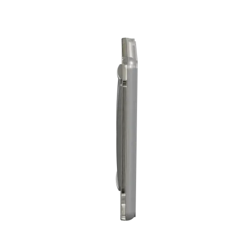 Рамка 1 пост, белое стекло, Sedna Design SDD360801