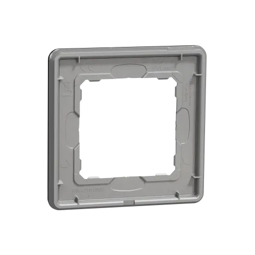 Рамка 1 пост, черное стекло, Sedna Design SDD361801