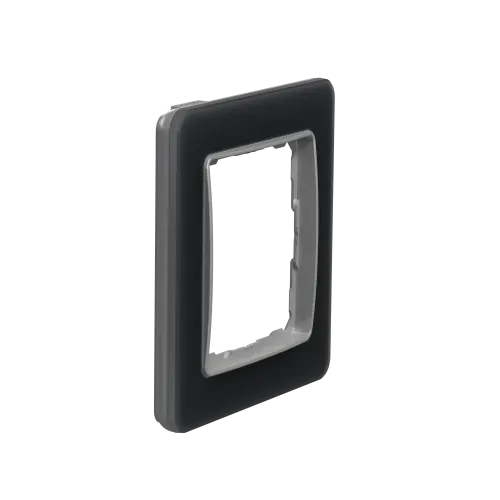 Рамка 1 пост, матовое стекло, Sedna Design SDD362801