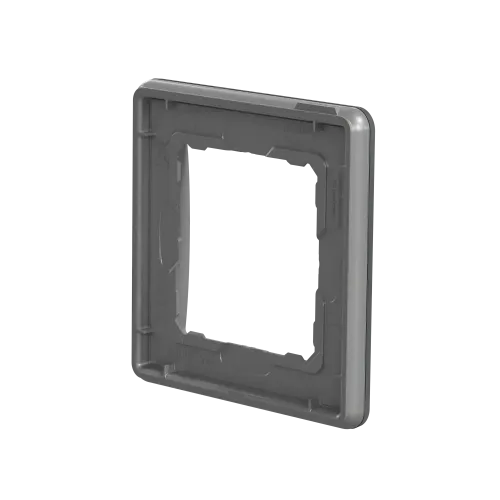 Рамка 1 пост, матовое стекло, Sedna Design SDD362801