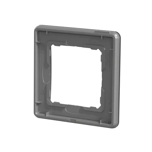 Рамка 1 пост, матовое стекло, Sedna Design SDD362801