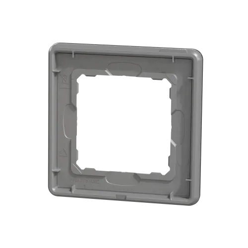 Рамка 1 пост, матовое стекло, Sedna Design SDD362801