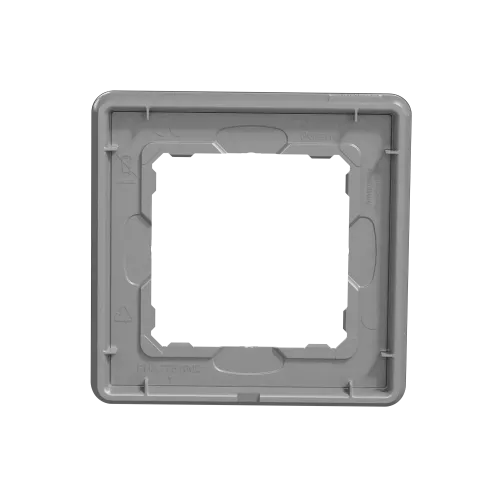 Рамка 1 пост, матовое стекло, Sedna Design SDD362801