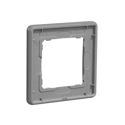 Рамка 1 пост, матовое стекло, Sedna Design SDD362801