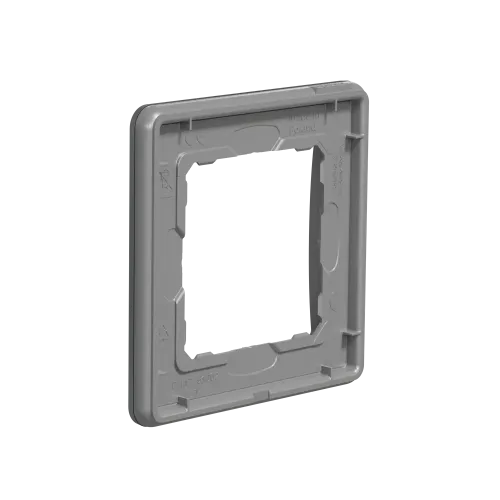Рамка 1 пост, матовое стекло, Sedna Design SDD362801