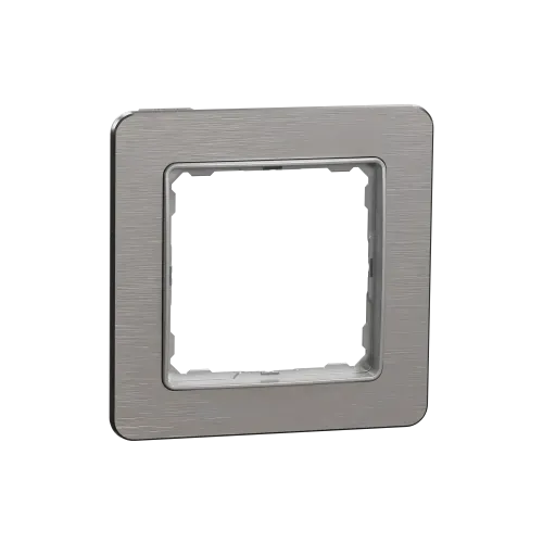 Рамка 1-пост, матовый алюминий, Sedna Design Schneider Electric SDD370801U