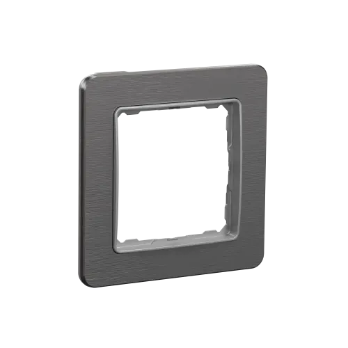 Рамка 1-пост, матовый алюминий, Sedna Design Schneider Electric SDD370801U