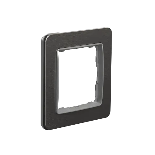 Рамка 1-пост, матовый алюминий, Sedna Design Schneider Electric SDD370801U