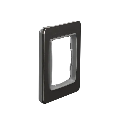 Рамка 1-пост, матовый алюминий, Sedna Design Schneider Electric SDD370801U