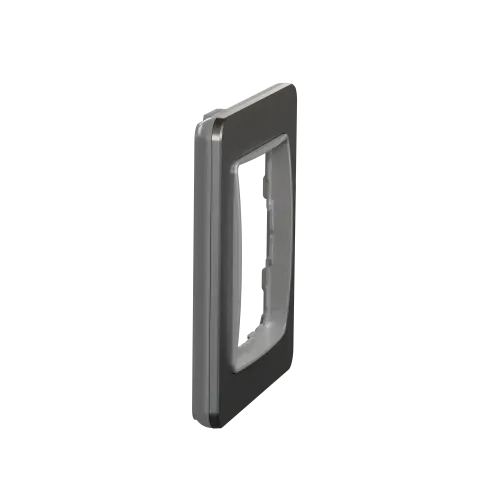 Рамка 1-пост, матовый алюминий, Sedna Design Schneider Electric SDD370801U