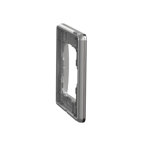 Рамка 1-пост, матовый алюминий, Sedna Design Schneider Electric SDD370801U