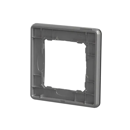 Рамка 1-пост, матовый алюминий, Sedna Design Schneider Electric SDD370801U
