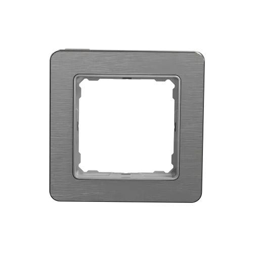 Рамка 1-пост, матовый алюминий, Sedna Design Schneider Electric SDD370801U
