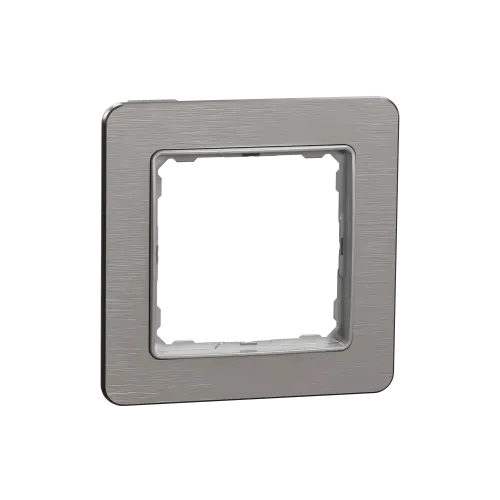 Рамка 1-пост, матовый алюминий, Sedna Design Schneider Electric SDD370801U