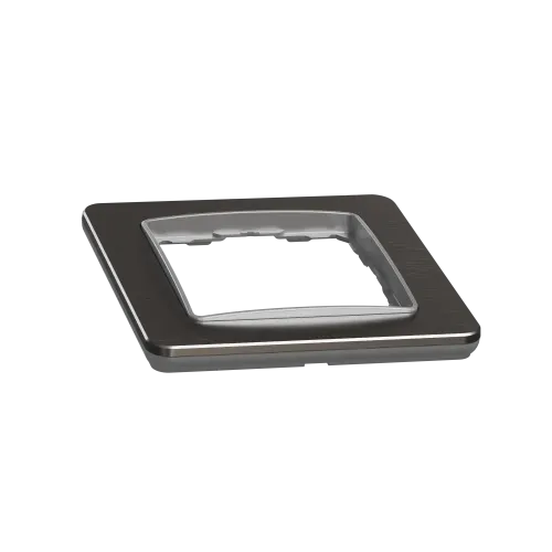 Рамка 1-пост, матовый алюминий, Sedna Design Schneider Electric SDD370801U