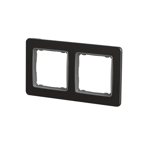 Рамка 2-поста, матовый алюминий, Sedna Design Schneider Electric SDD370802U
