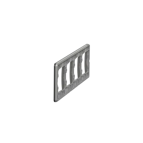 Рамка 4-поста, матовый алюминий, Sedna Design Schneider Electric SDD370804U