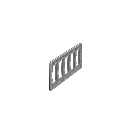 Рамка 5-постов, матовый алюминий, Sedna Design Schneider Electric SDD370805U