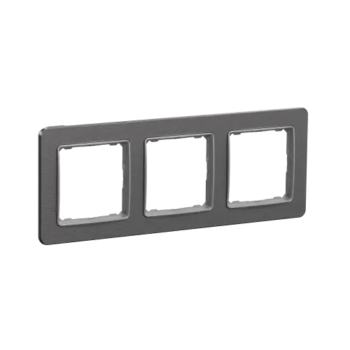 Рамка 3 поста, матовое золото, Sedna Design SDD371803