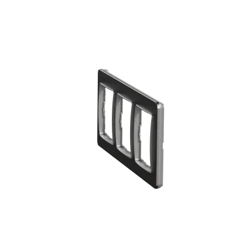 Рамка 3 поста, матовое золото, Sedna Design SDD371803