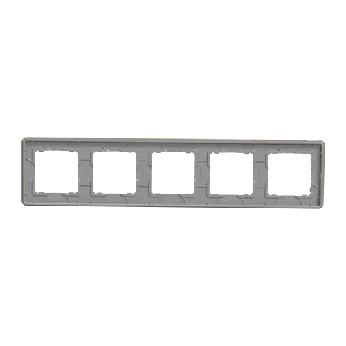Рамка 5 постов, матовое золото, Sedna Design SDD371805