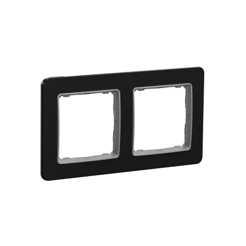 Рамка 2-поста, матовый титан, Sedna Design Schneider Electric SDD372802U