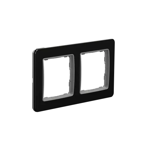 Рамка 2-поста, матовый титан, Sedna Design Schneider Electric SDD372802U