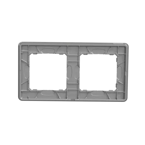 Рамка 2-поста, матовый титан, Sedna Design Schneider Electric SDD372802U