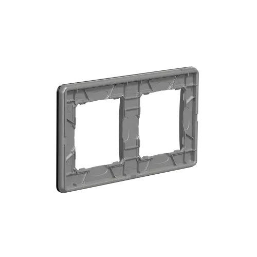 Рамка 2-поста, матовый титан, Sedna Design Schneider Electric SDD372802U