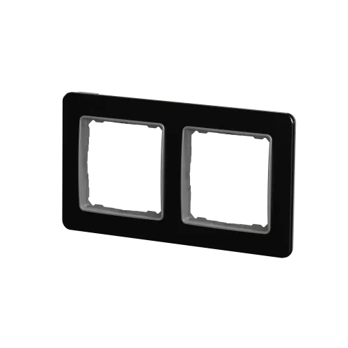 Рамка 2-поста, матовый титан, Sedna Design Schneider Electric SDD372802U