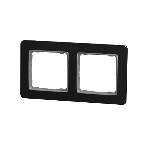 Рамка 2-поста, матовый титан, Sedna Design Schneider Electric SDD372802U