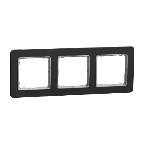 Рамка 3-поста, матовый титан, Sedna Design Schneider Electric SDD372803U