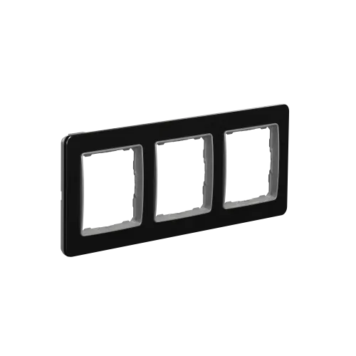 Рамка 3-поста, матовый титан, Sedna Design Schneider Electric SDD372803U