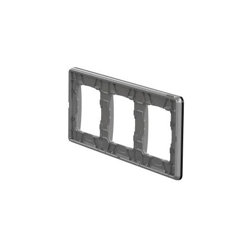 Рамка 3-поста, матовый титан, Sedna Design Schneider Electric SDD372803U