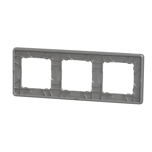 Рамка 3-поста, матовый титан, Sedna Design Schneider Electric SDD372803U