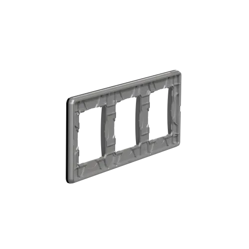 Рамка 3-поста, матовый титан, Sedna Design Schneider Electric SDD372803U