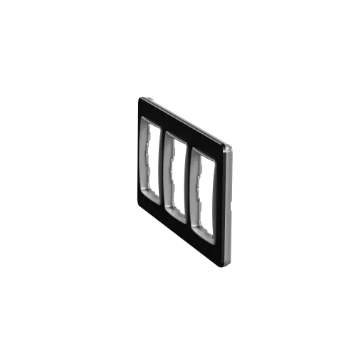 Рамка 3-поста, матовый титан, Sedna Design Schneider Electric SDD372803U