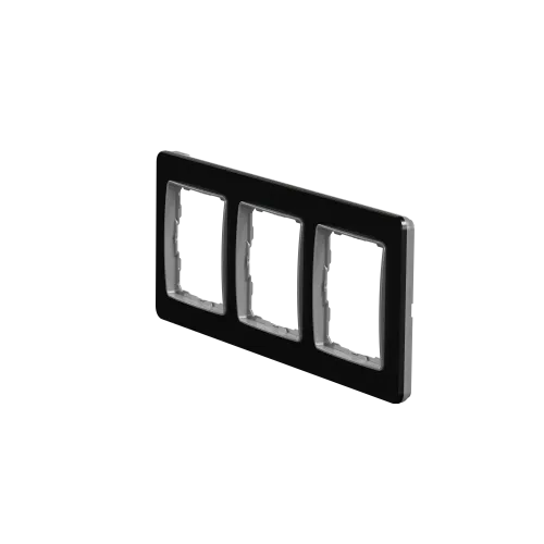 Рамка 3-поста, матовый титан, Sedna Design Schneider Electric SDD372803U