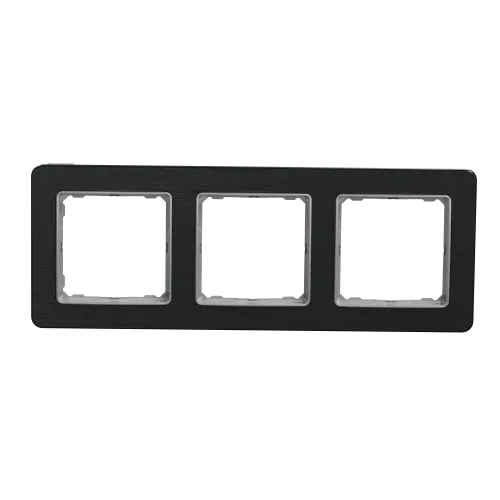 Рамка 3-поста, матовый титан, Sedna Design Schneider Electric SDD372803U