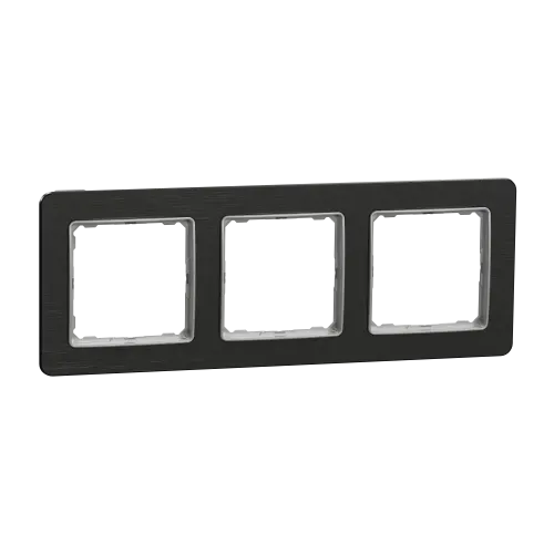 Рамка 3-поста, матовый титан, Sedna Design Schneider Electric SDD372803U