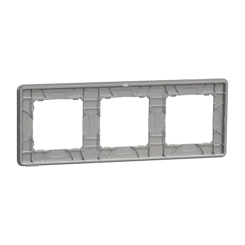 Рамка 3-поста, матовый титан, Sedna Design Schneider Electric SDD372803U