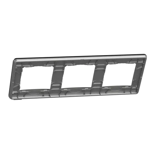 Рамка 3-поста, матовый титан, Sedna Design Schneider Electric SDD372803U