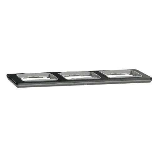 Рамка 3-поста, матовый титан, Sedna Design Schneider Electric SDD372803U