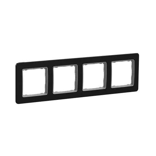 Рамка 4-поста, матовый титан, Sedna Design Schneider Electric SDD372804U